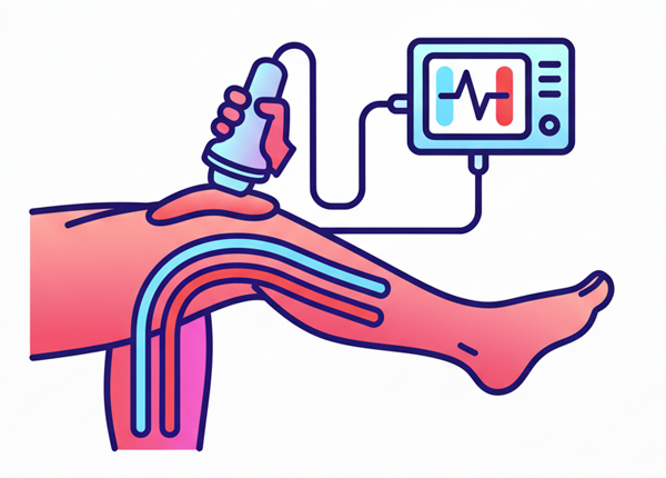 Farbkodierte Duplexsonographie