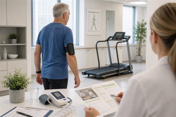 Konservative pAVK-Therapie mit Gehtraining und Risikokontrolle