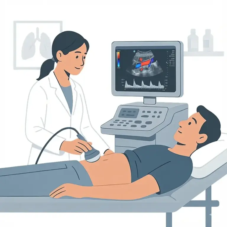 Farb-Ultraschall für Arterien und Venen