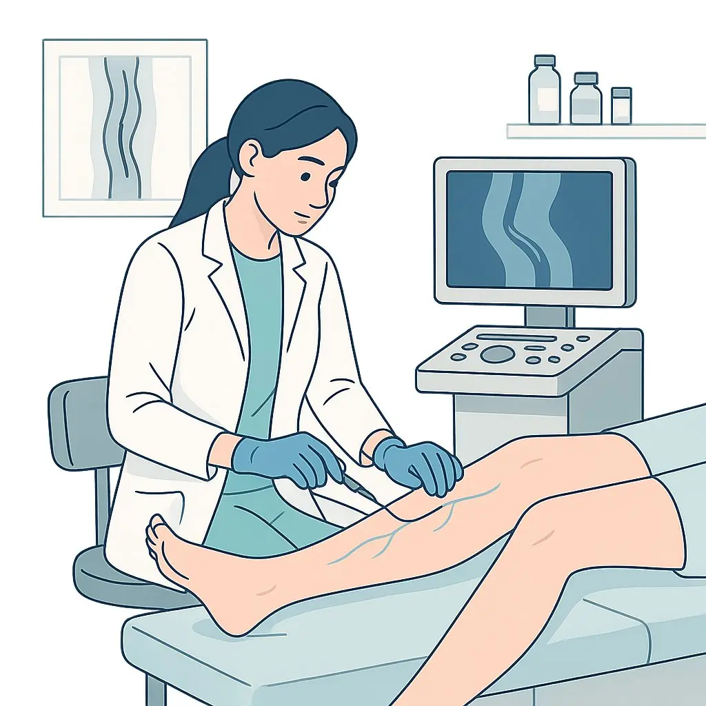 Endovenöses Verfahren zur Venentherapie