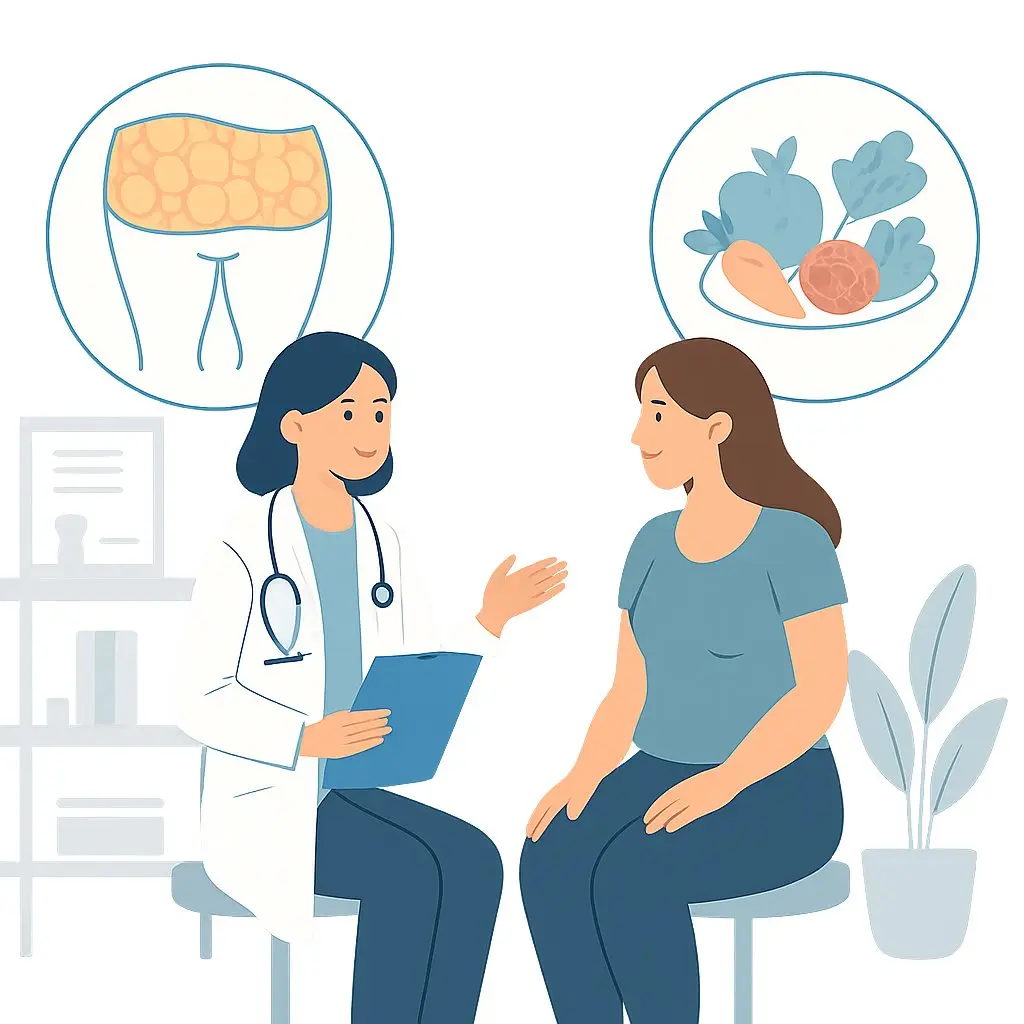 Ernährungstipps bei Lipödem Erkrankung.