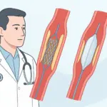 Gefäße Untersuchungsergebnisse in Grafikform.