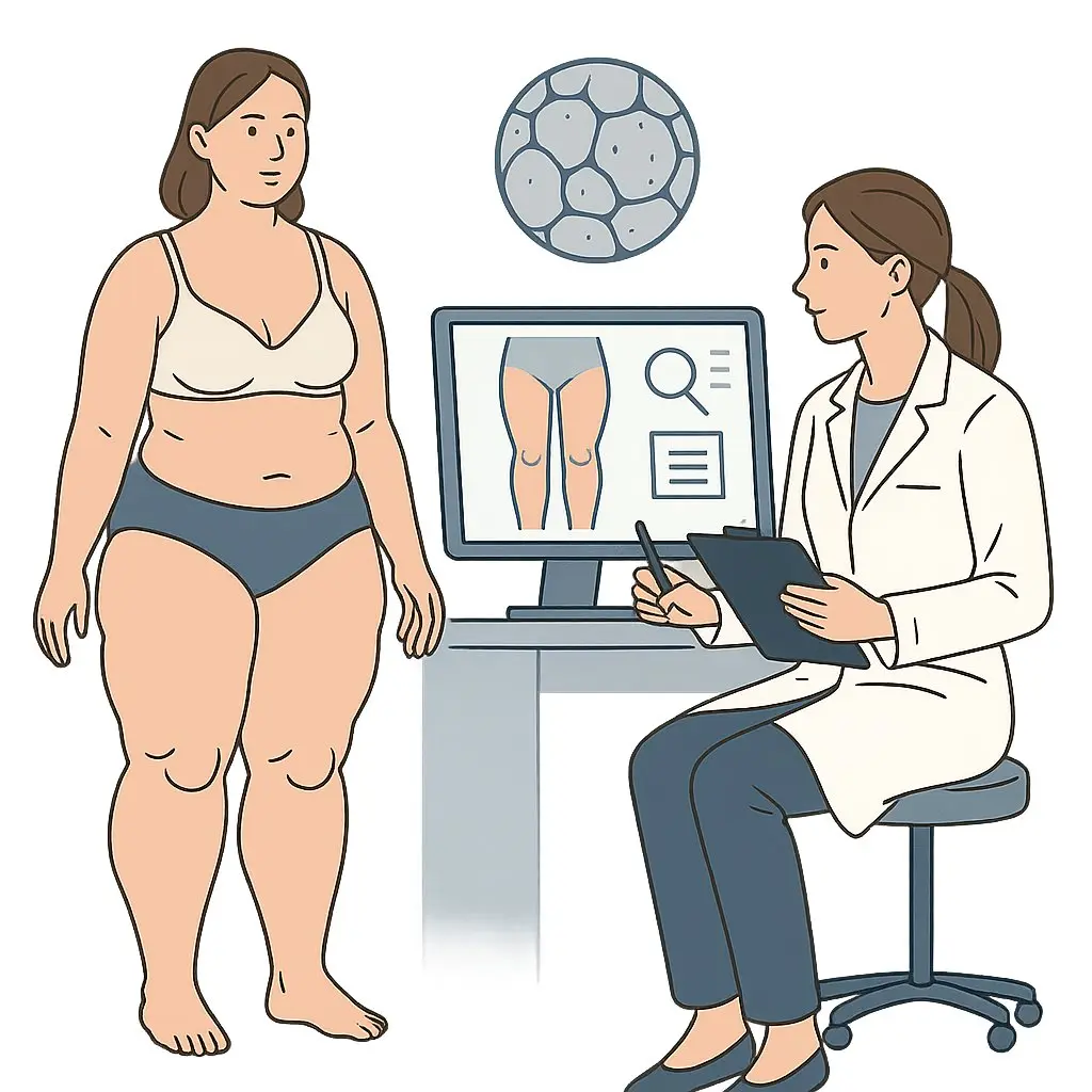 "Grad 2 Lipödem Behandlung in Hamburg"