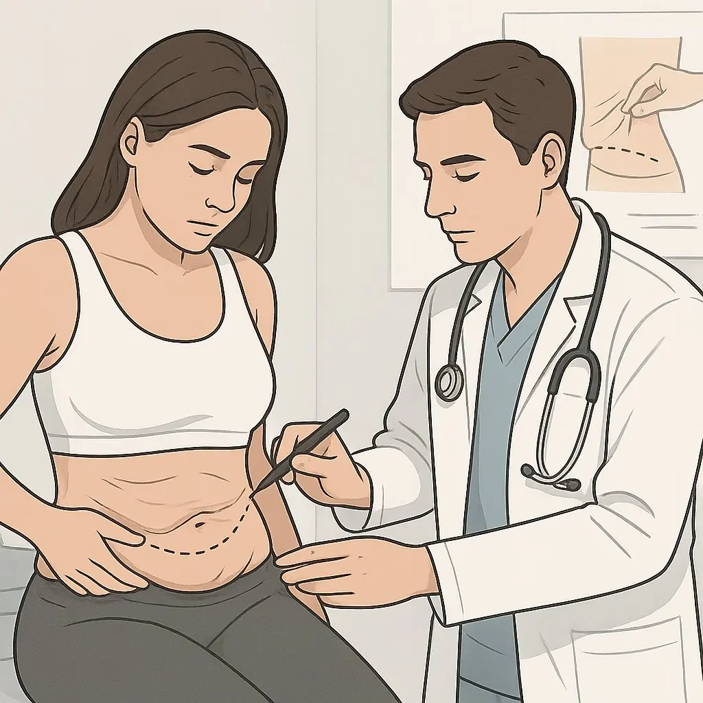 Hautstraffung nach Lipödem-OP Erklärung