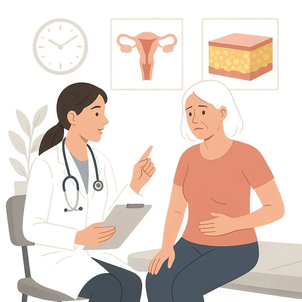 Lipödem in den Wechseljahren erläutert