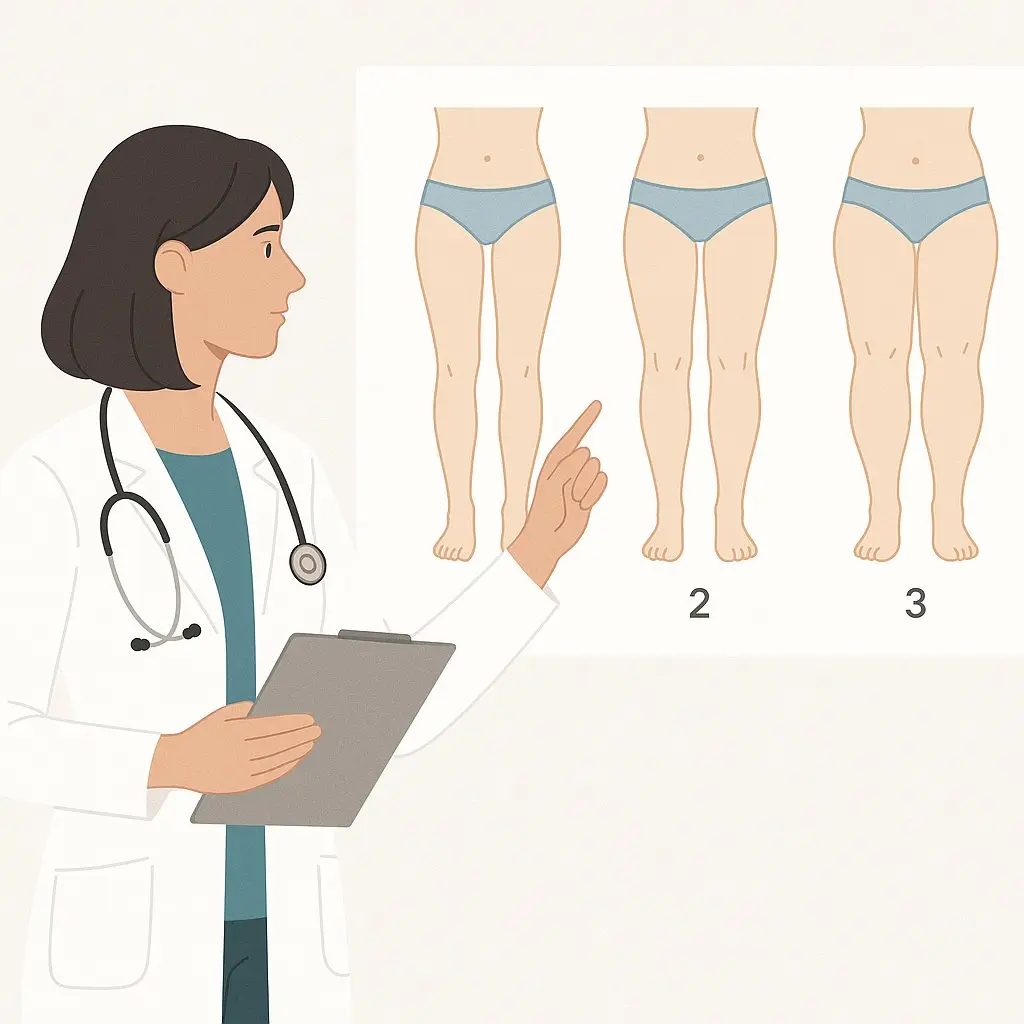 Lipödem Stadien 1-3 Verlauf MD Moshar