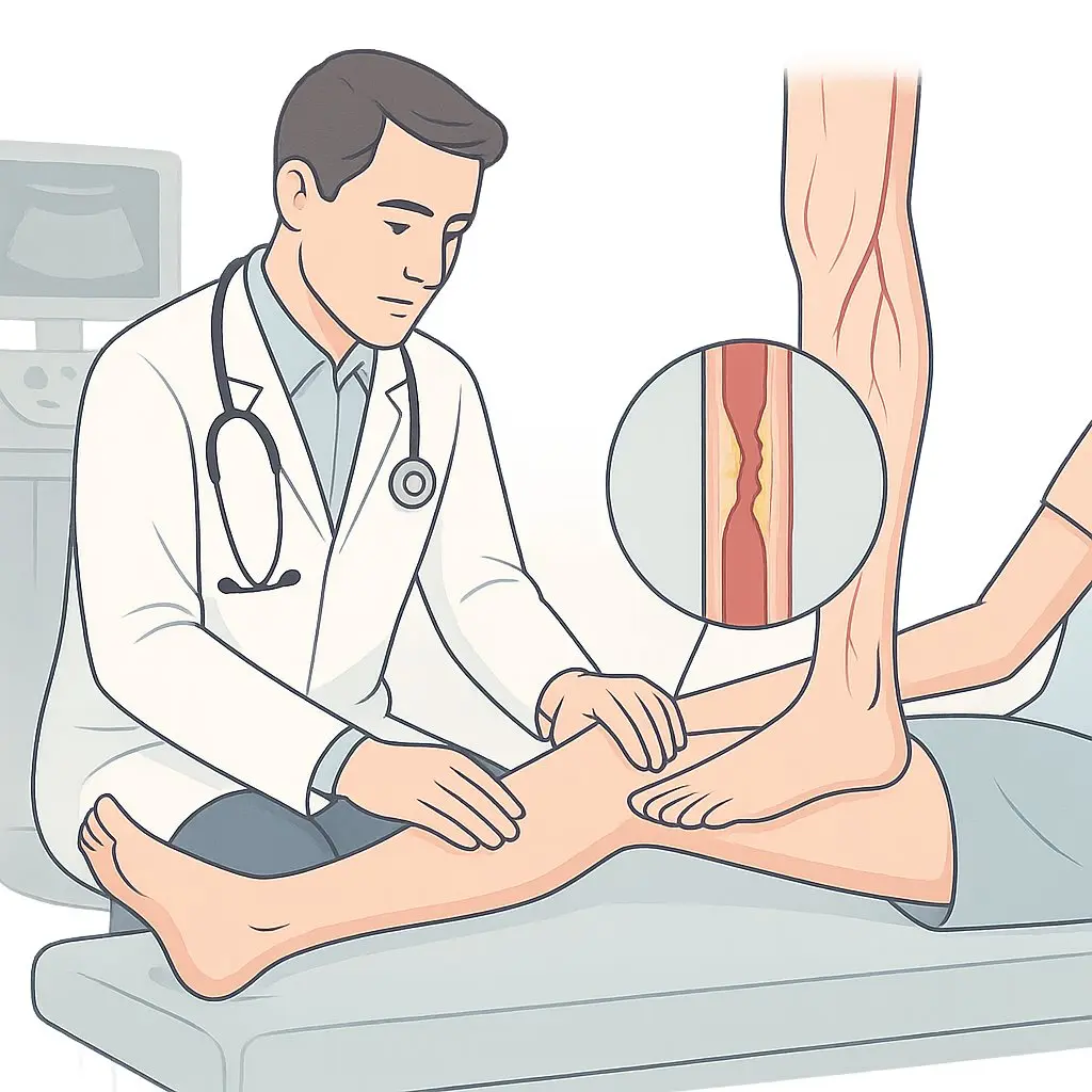 Risikofaktoren der pAVK: Rauchen, Diabetes, Blutfette