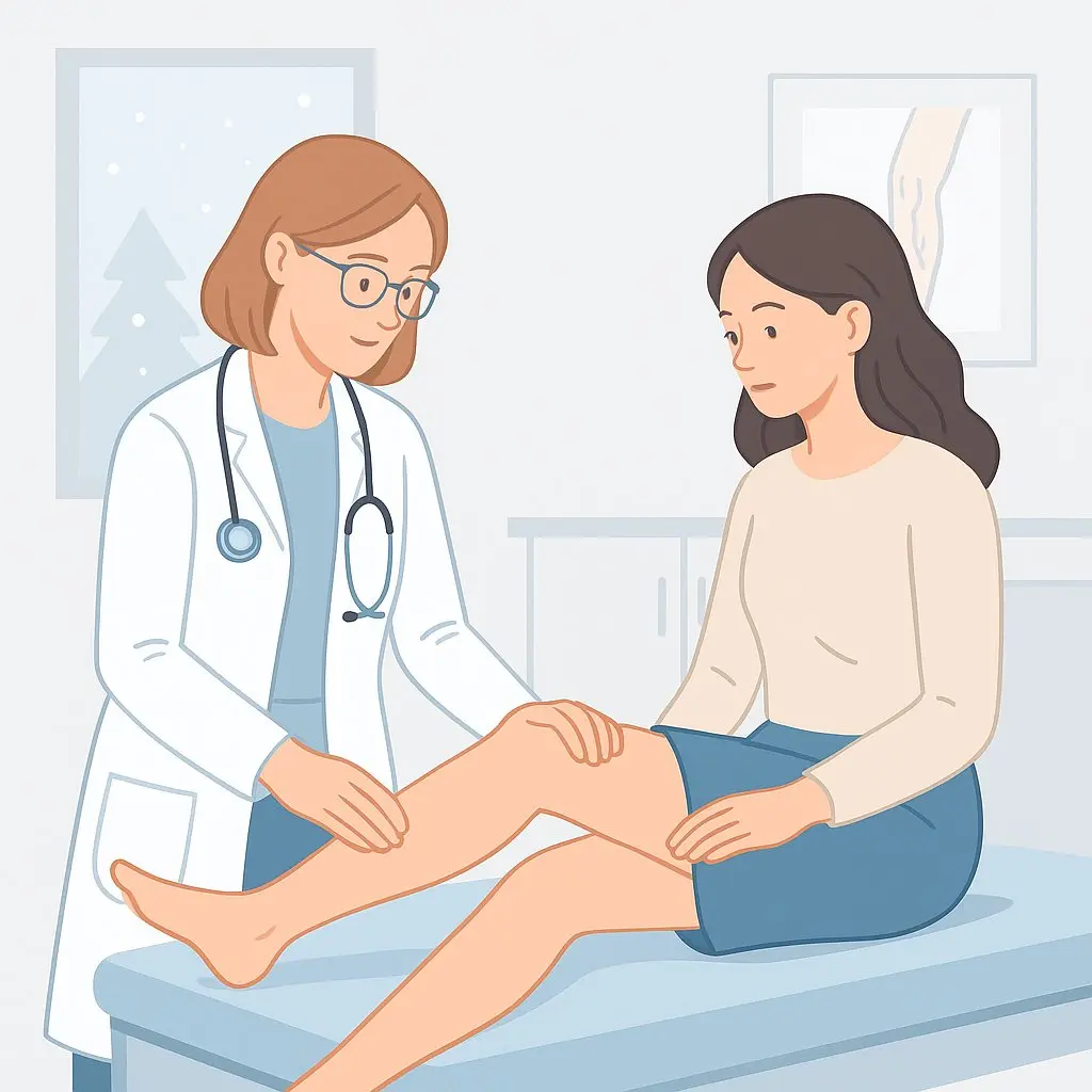 Sklerotherapie bei Besenreisern: Behandlungsmethode