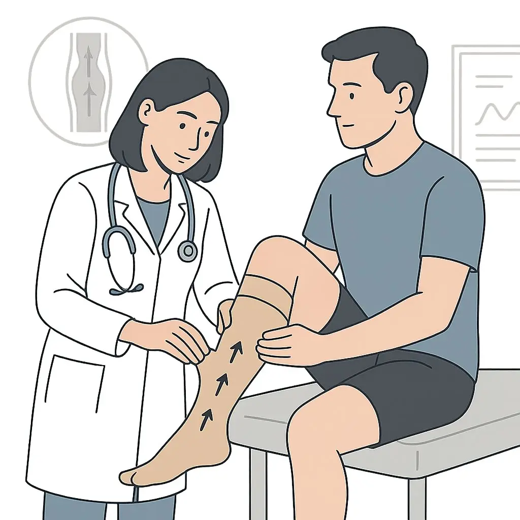 Tipps zum Tragen von Kompressionsstrümpfen