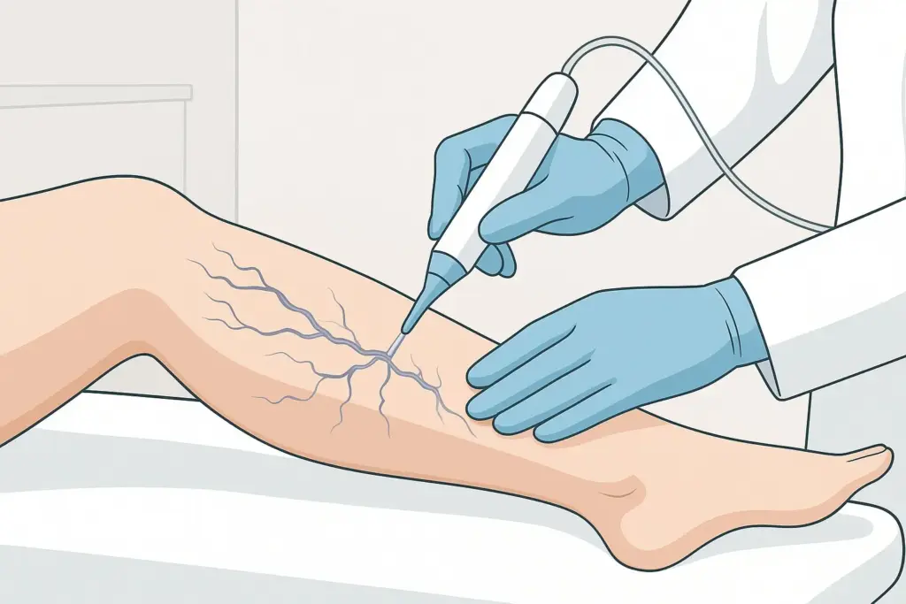 Venenkleber (VenaSeal) Anwendung Bild