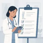 Vorbereitung auf Krampfaderoperation, Bild 1