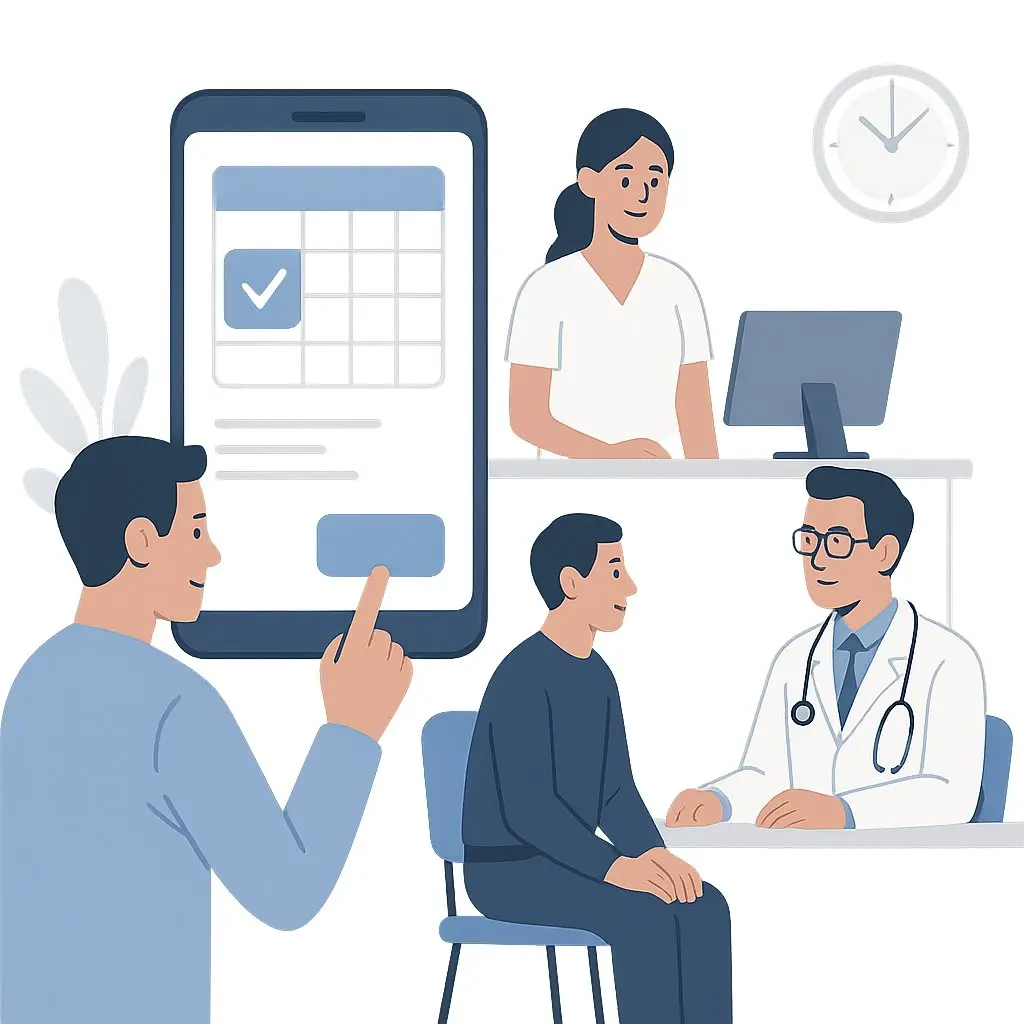 Vorteile der Online-Terminbuchung in Praxen