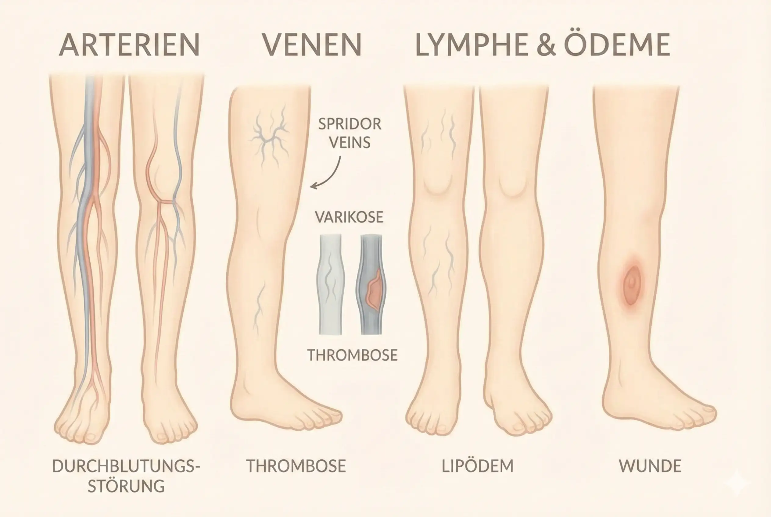Gefäßmedizin Hamburg: Arterien, Venen und Ödeme – Überblick